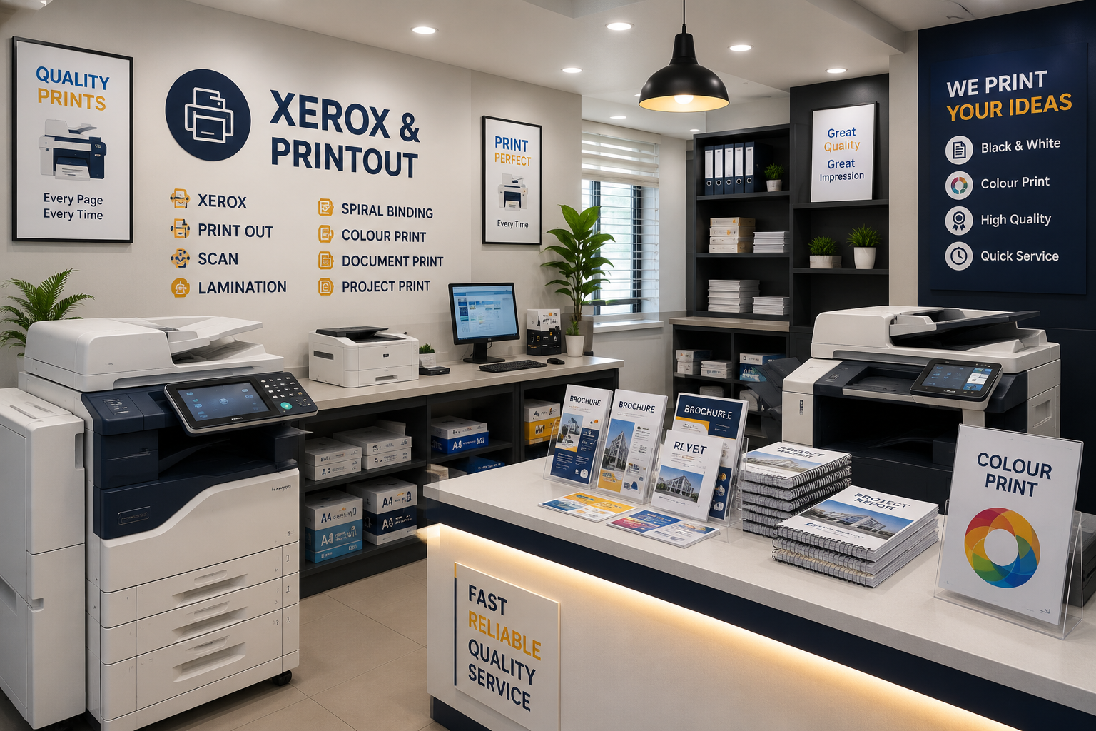 Xerox and Printout